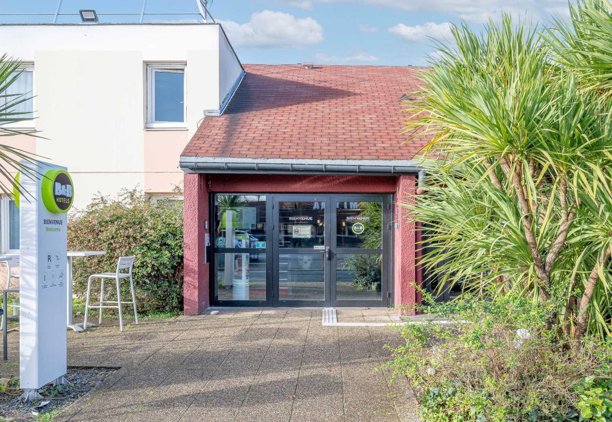 B&B Hotel Bordeaux Merignac Cadera Aeroport Buitenkant foto